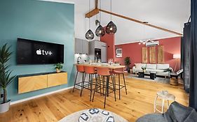EDLER WOHNRAUM Schwanenteich-Penthouse mit Garage, Grill, Kaffeevollautomat, Klima, Lift&Terrasse